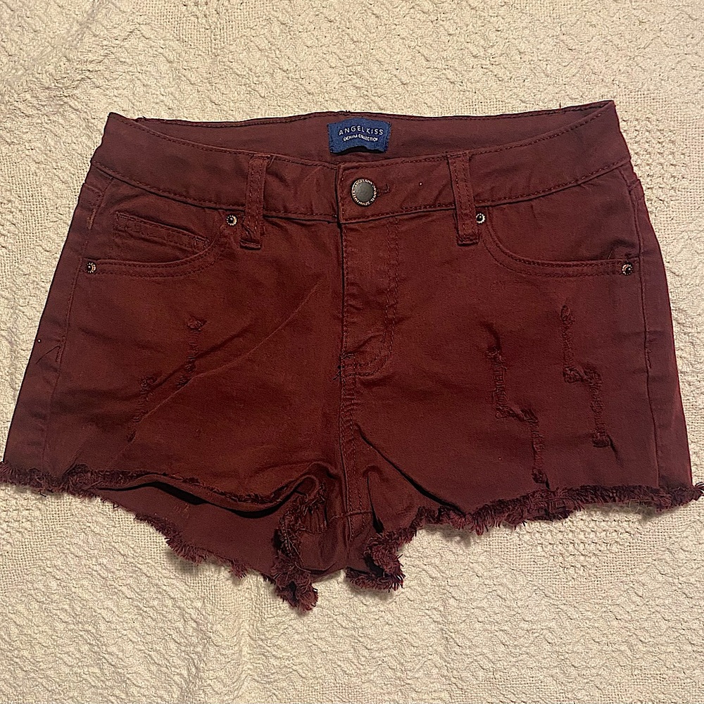 Red angel kiss denim jeans